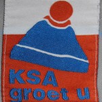 ‘KSA groet u’ schildje